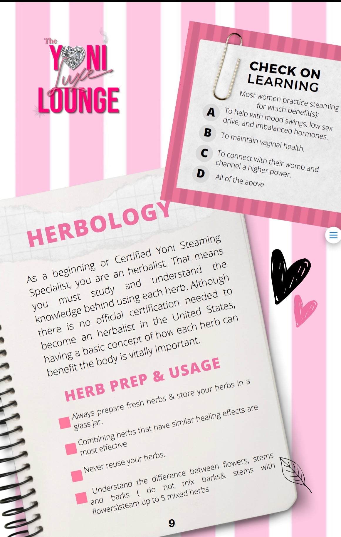 Yoni Steam Business Basics